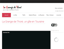 Tablet Screenshot of location-gite-touraine.fr